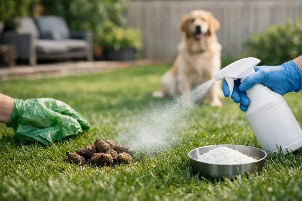 Yard Deodorizing After Dog Poop That Works