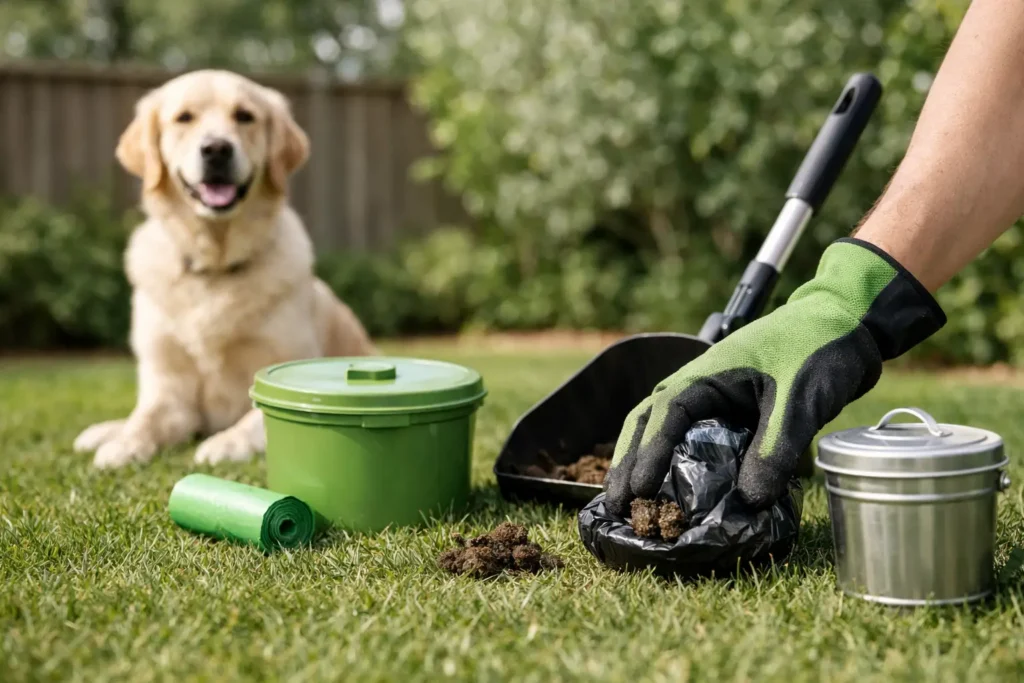 How to Manage Dog Waste Routine at Home