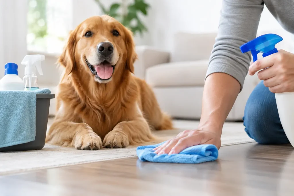 Are Disinfectants Safe for Dogs in Your Home?