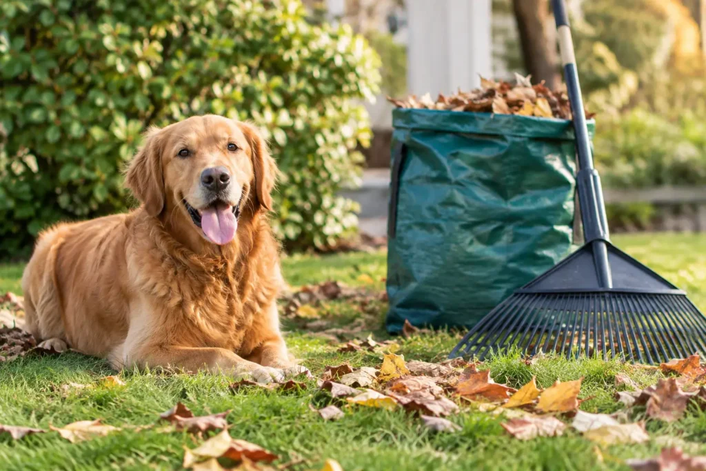 A Guide to Seasonal Yard Cleanup for Dog Owners