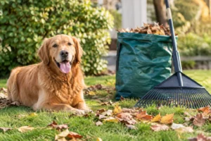 A Guide to Seasonal Yard Cleanup for Dog Owners