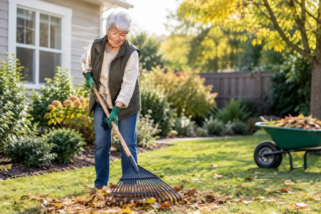Senior Yard Cleanup Case Study for Safer Yards
