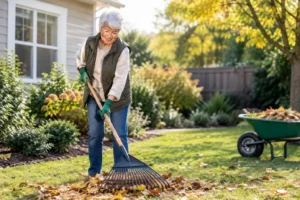 Senior Yard Cleanup Case Study for Safer Yards