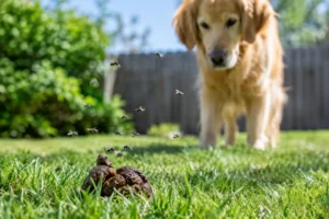 Why Dog Waste Flies Gather in Your Backyard